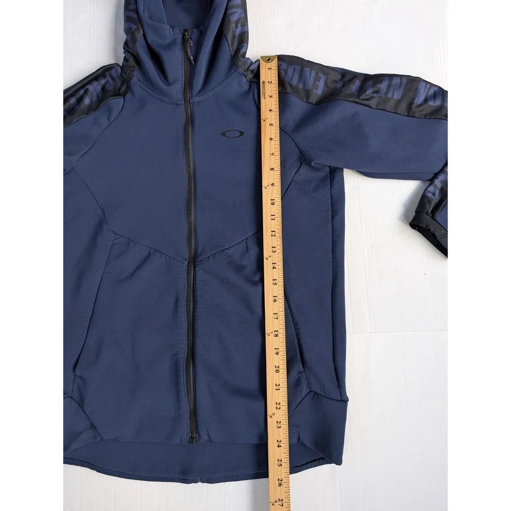 Oakley Enhance Synchronism Jacket‎ 3.0 Size Small Blue Full Zip FOA400153